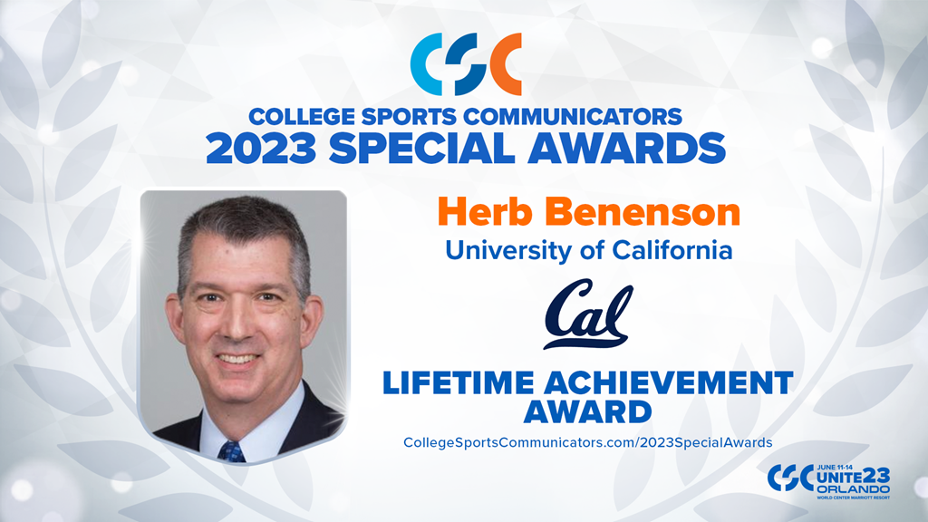 2023 Special Awards Salute: Herb Benenson (California), Lifetime Achievement Award